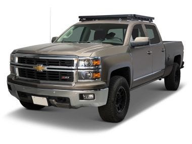 Tough roof rack for a Chevrolet Silverado/GMC Sierra Crew Cab