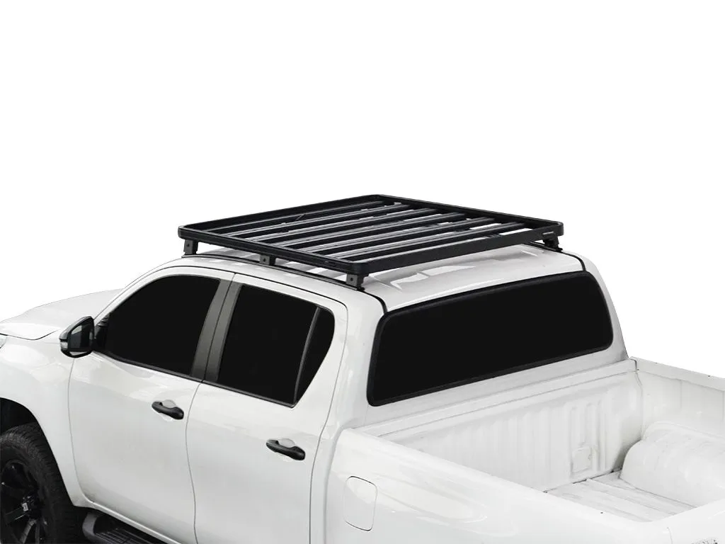 Toyota Hilux Revo DC (2016-Current) Track u0026 Feet Slimline II Roof Rack Kit