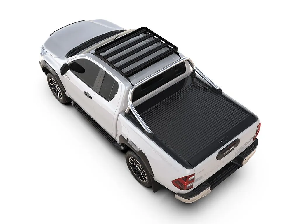 Toyota Hilux Revo Extended Cab 2016 Current Slimline II Roof Rack Kit Low Profile