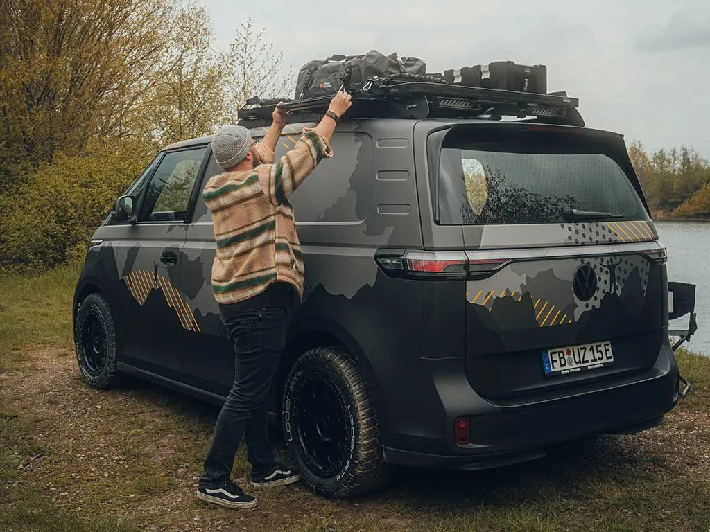 Perfect fit roof rack for the electric Volkswagen ID Buzz