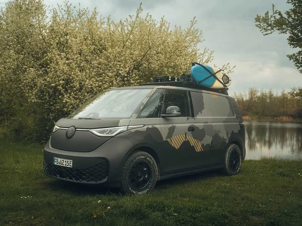 Perfect fit roof rack for the electric Volkswagen ID Buzz