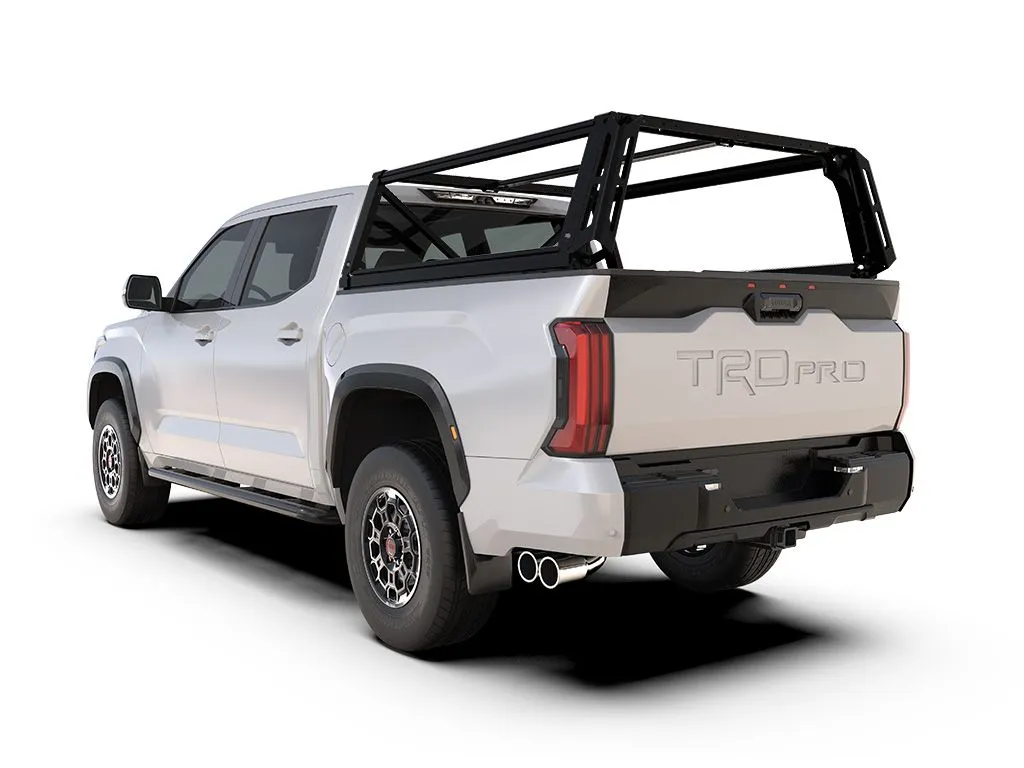 Versatile and accessory friendly roof rack for Tundra DC