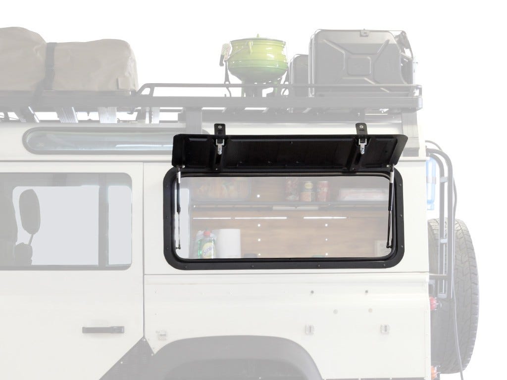 Front Runner Land Rover Defender (1983-2016) Gullwing Window / Aluminium