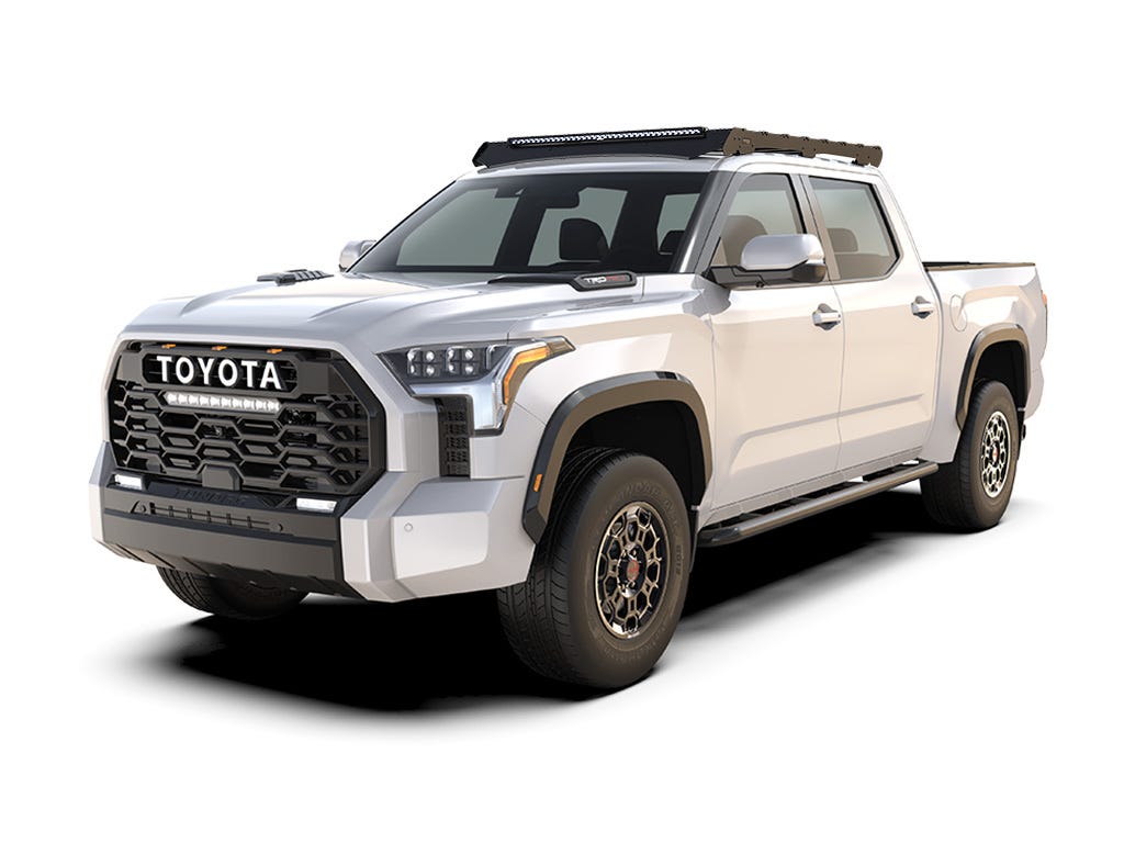 Front Runner Toyota Tundra Crew Cab (2022-Current) Slimsport Roof Rack Kit / Lightbar Ready